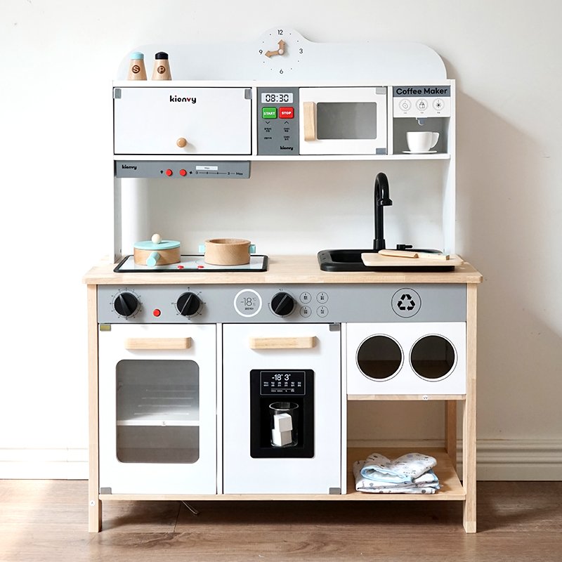 Wooden Recycling Play Kitchen