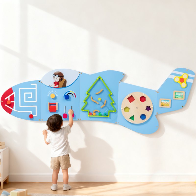 Aeroplane Wall Activity Game