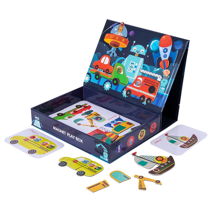 Magnetic Space Puzzle Set